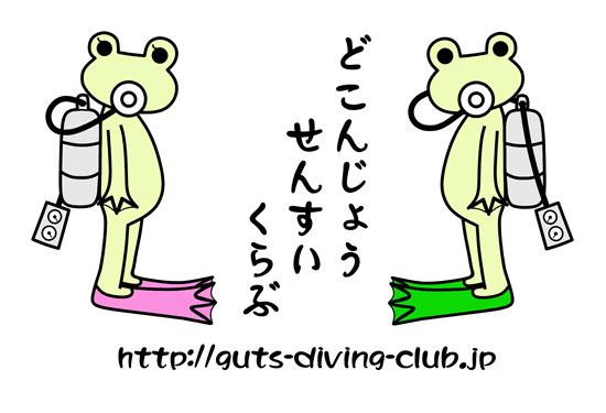 福岡でダイビング＆水中写真撮影やってます。。。どこんじょうせんすいくらぶ　-Guts Diving Club-